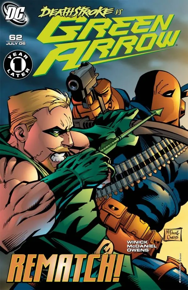 Cover of Green Arrow #62