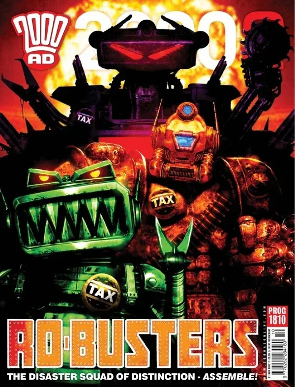 Cover of 2000 AD #1810