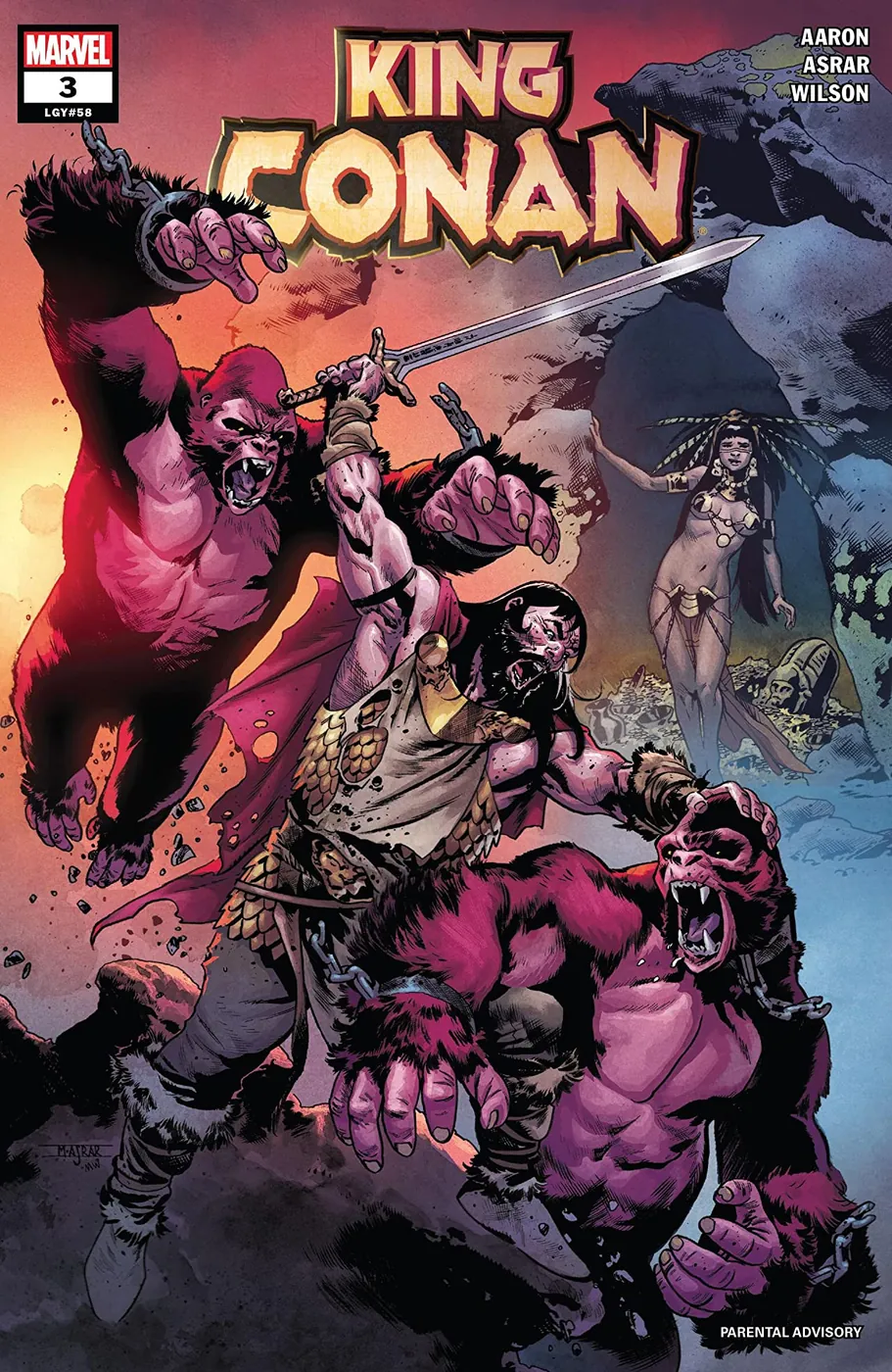 Cover of King Conan #3 (58)