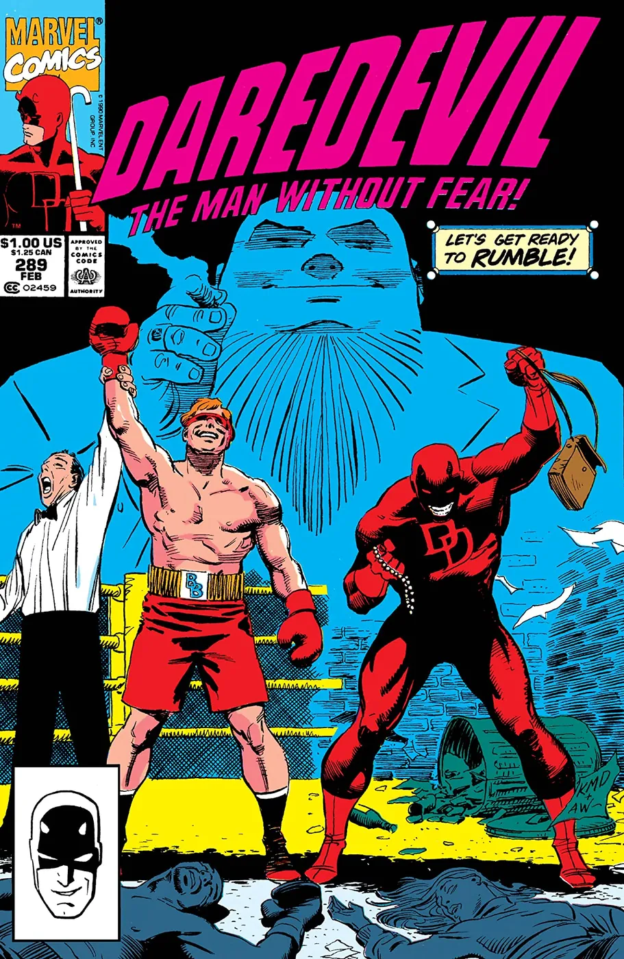 Cover of Daredevil #289