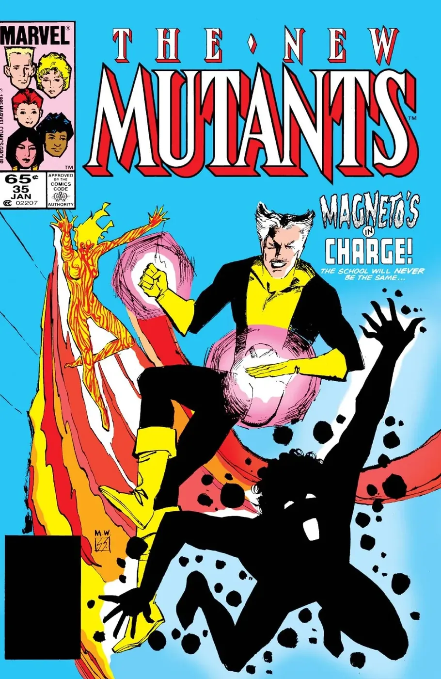 Cover of The New Mutants #35
