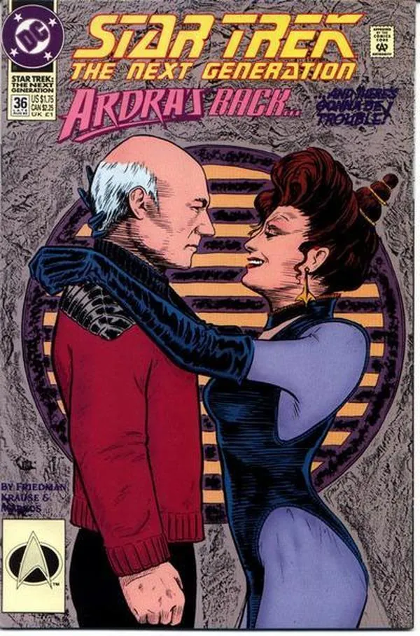 Cover of Star Trek: The Next Generation #36
