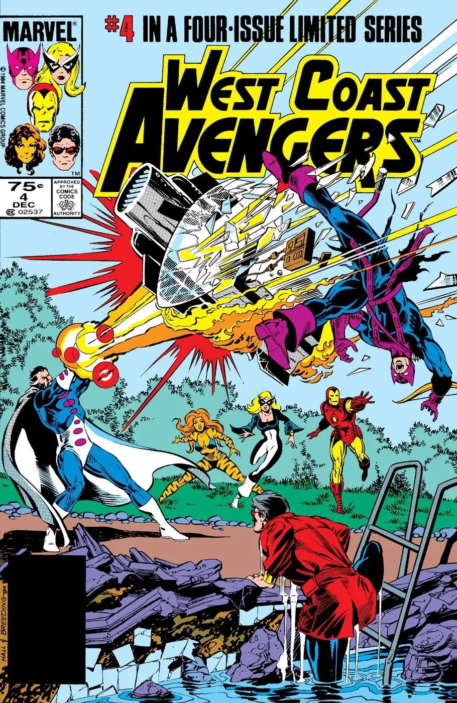Cover of West Coast Avengers #4