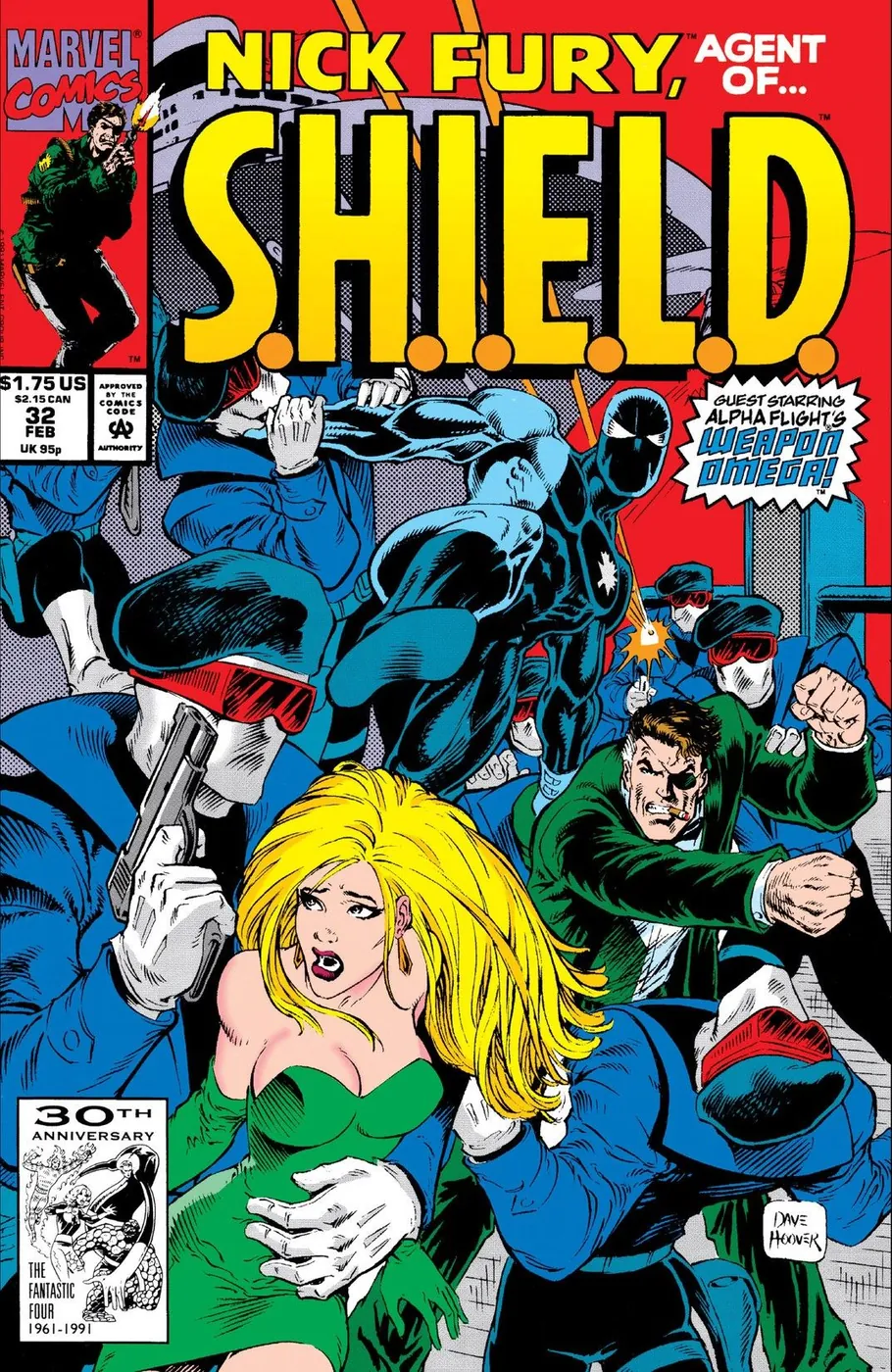 Cover of Nick Fury, Agent of S.H.I.E.L.D. #32