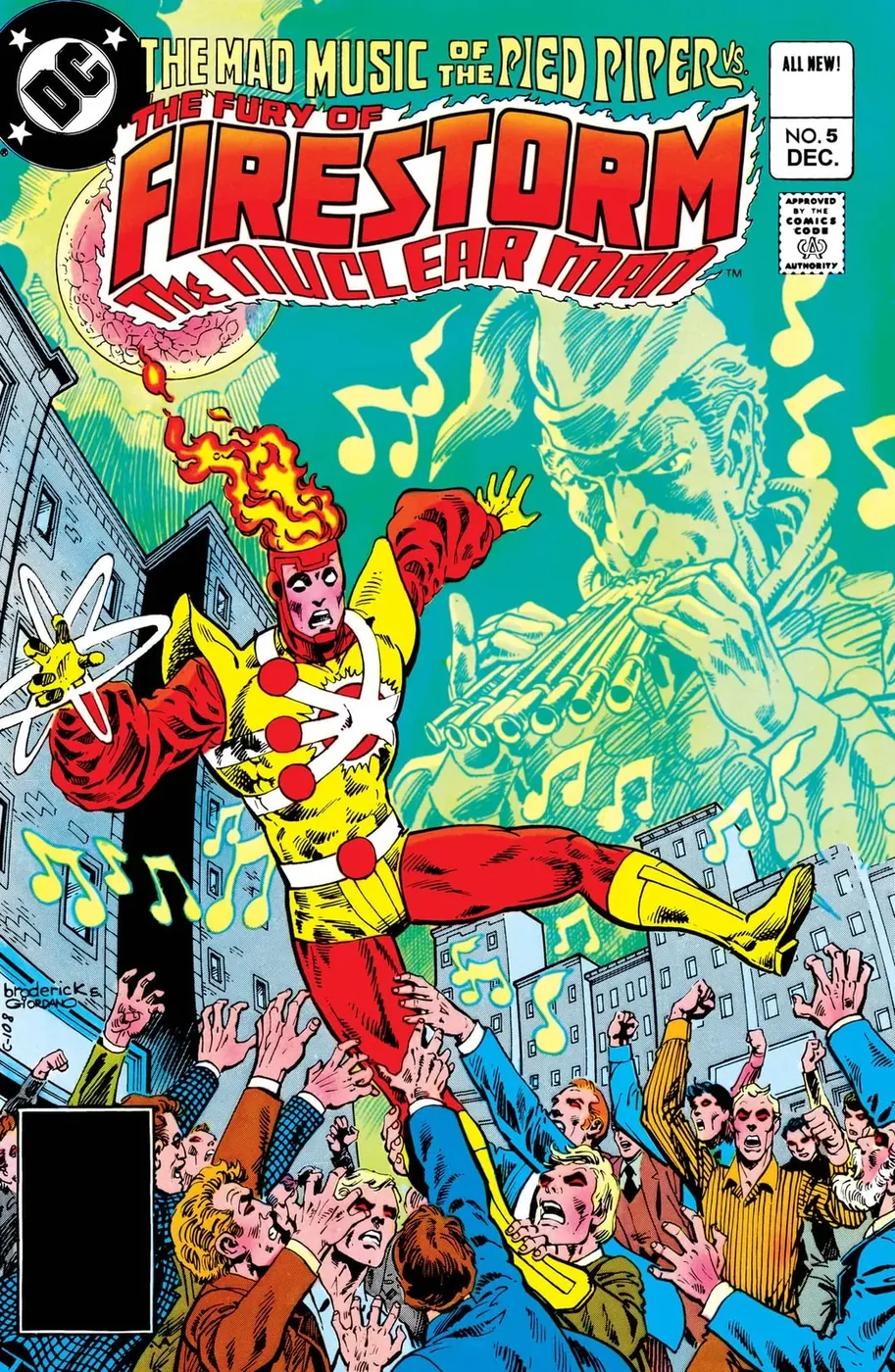 Cover of The Fury of Firestorm #5