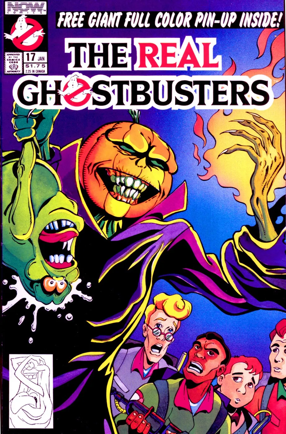 Cover of The Real Ghostbusters #17