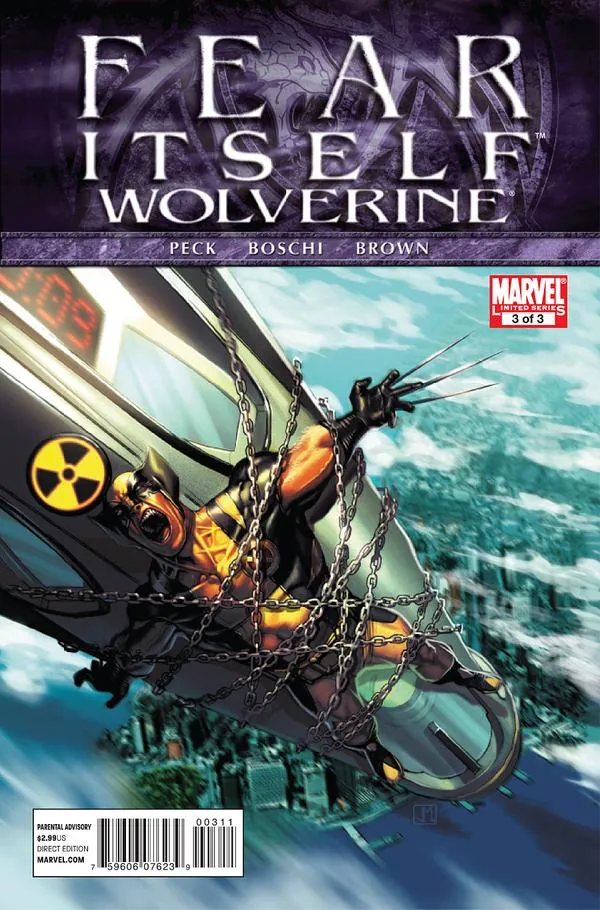 Cover of Fear Itself: Wolverine #3