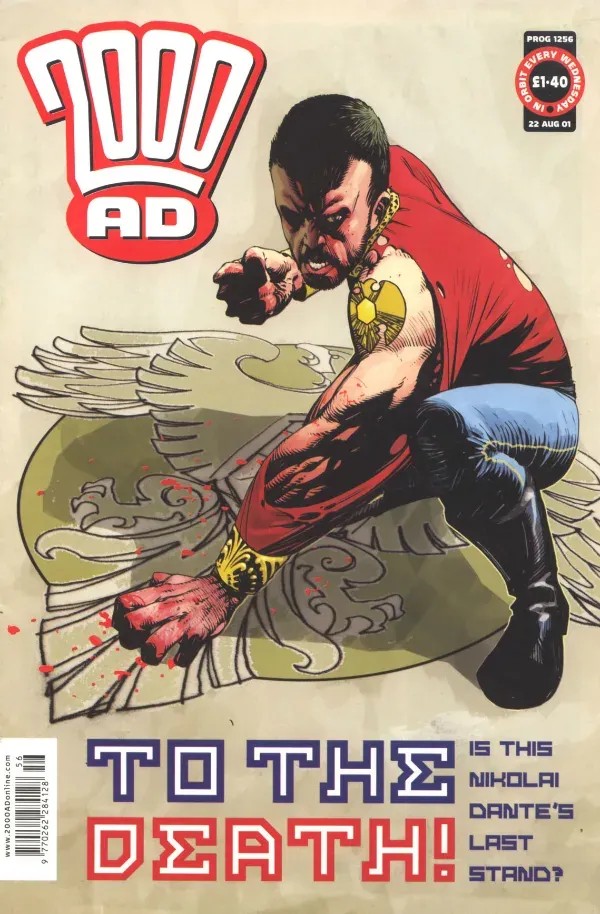 Cover of 2000 AD #1256