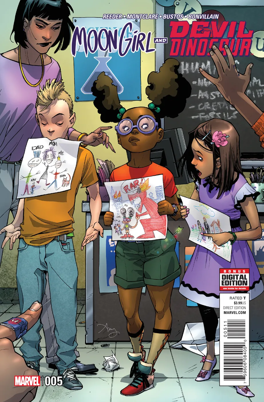 Cover of Moon Girl and Devil Dinosaur #5