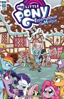 Cover of My Little Pony: Friendship Is Magic #63