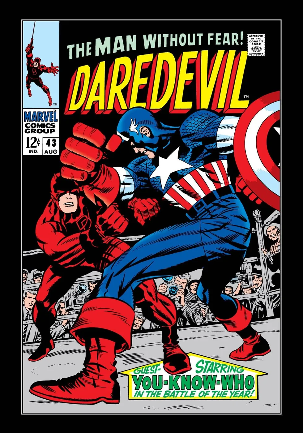 Cover of Daredevil #43