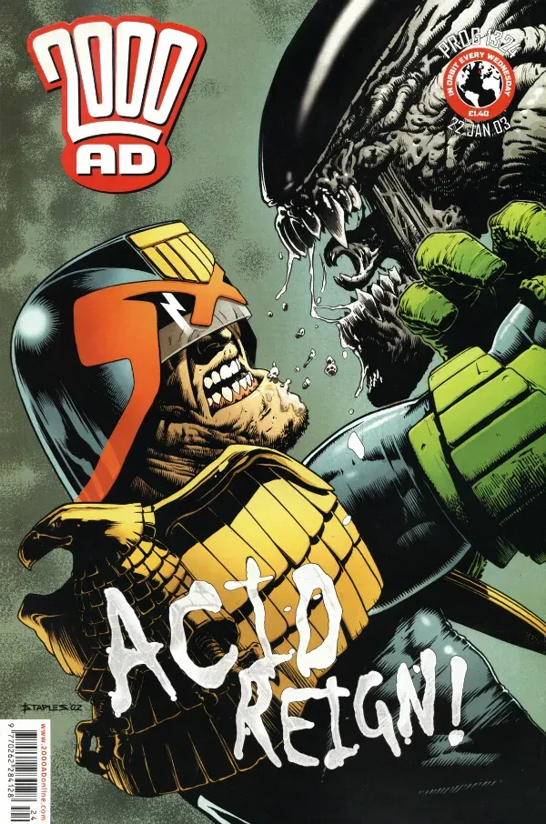 Cover of 2000 AD #1324
