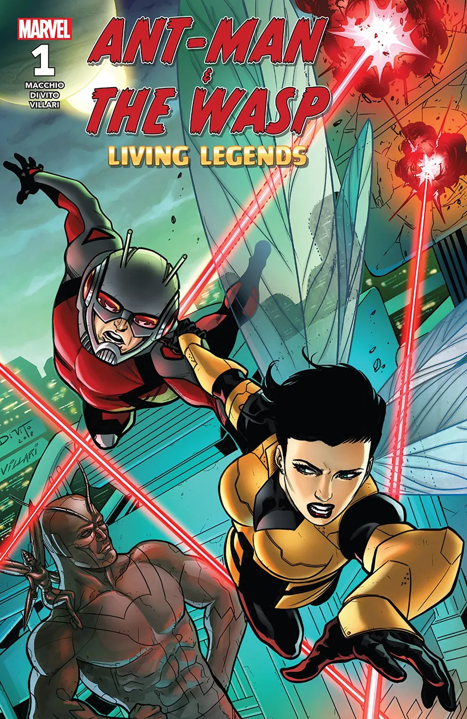 Cover of Ant-Man and the Wasp: Living Legends #1