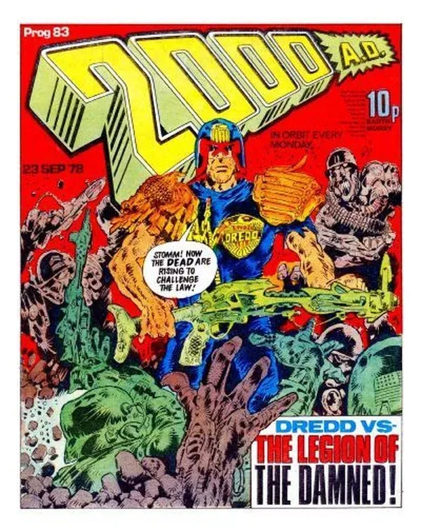 Cover of 2000 AD #83