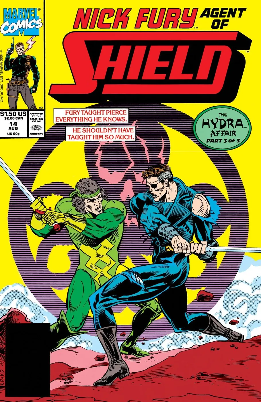 Cover of Nick Fury, Agent of S.H.I.E.L.D. #14