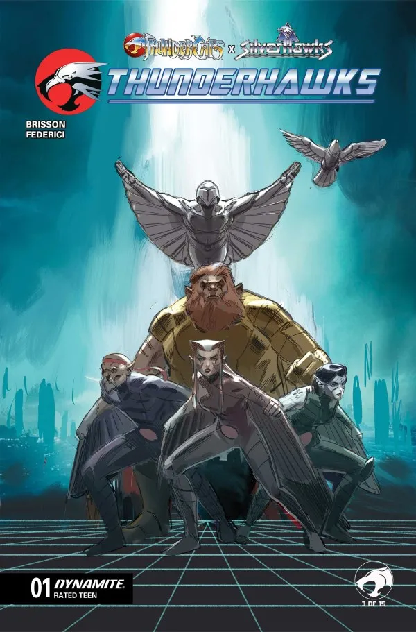 Cover of ThunderCats x SilverHawks: ThunderHawks #1