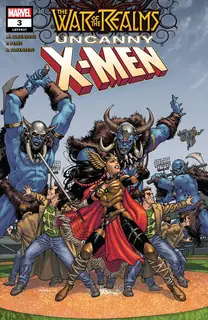 Cover of War of the Realms: Uncanny X-Men #3