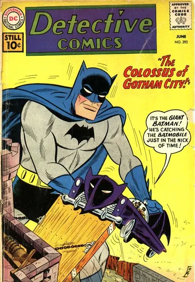 Cover of Detective Comics #292