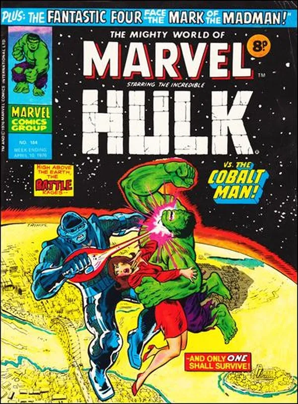 Cover of The Mighty World of Marvel #184