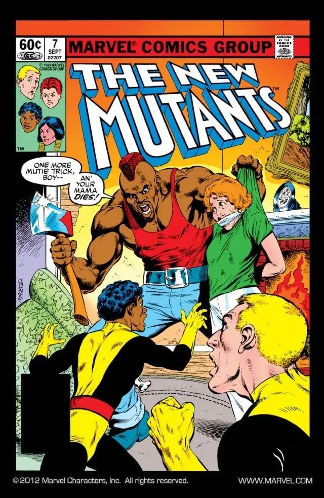 Cover of The New Mutants #7