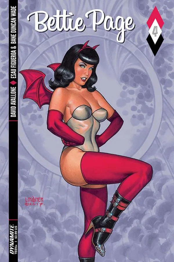 Cover of Bettie Page #4