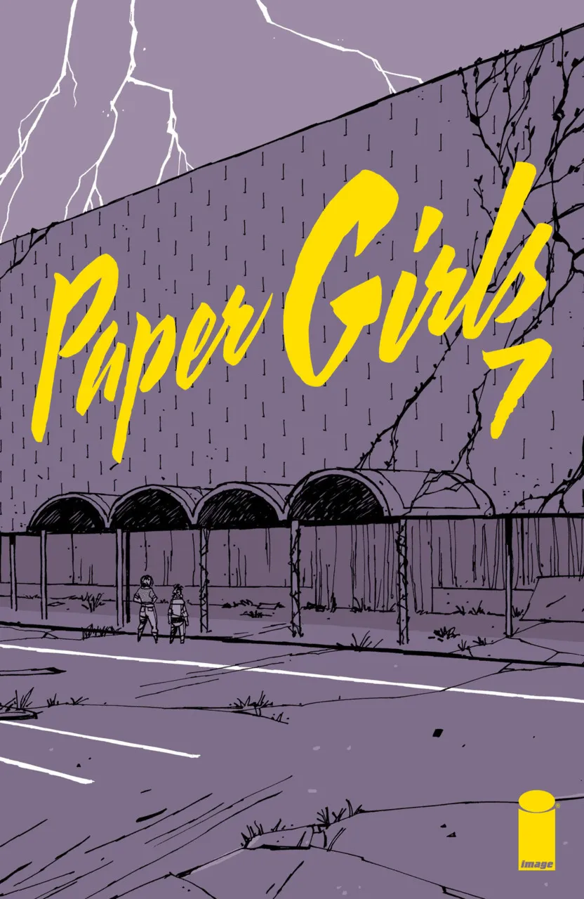 Cover of Paper Girls #7