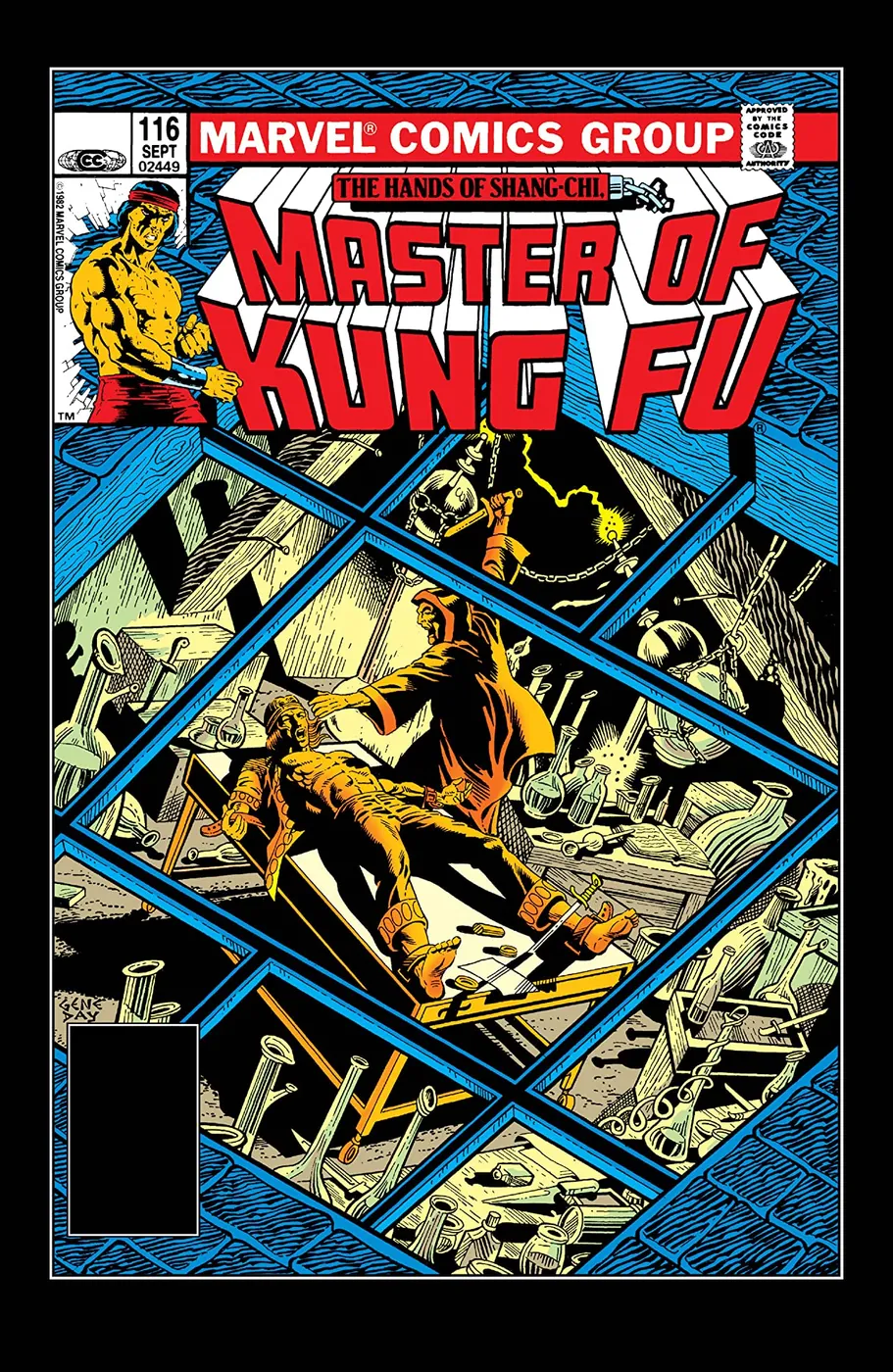 Cover of Master of Kung Fu #116