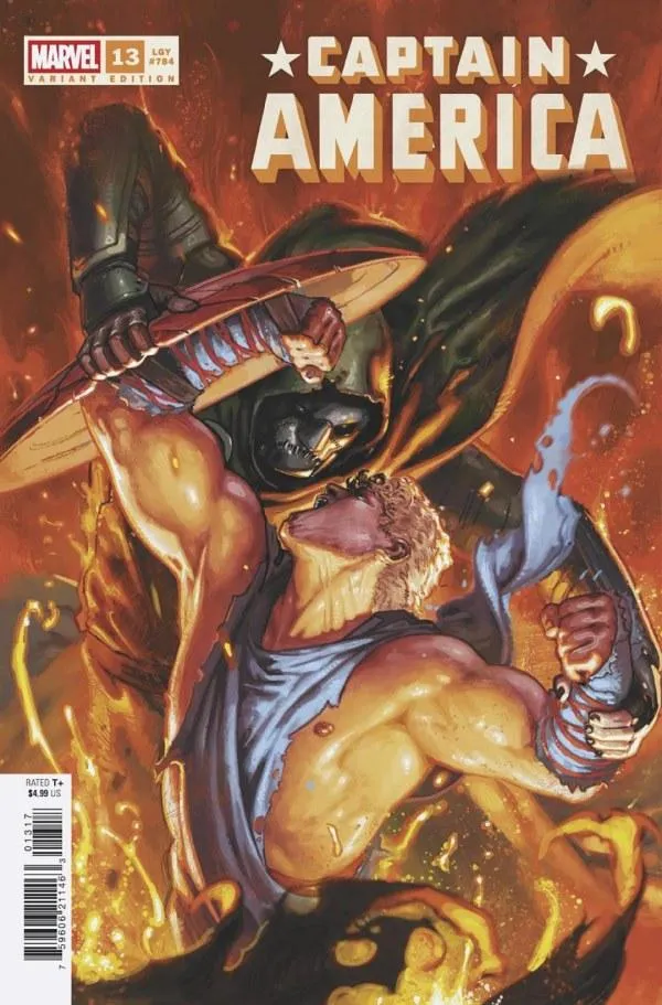 Cover of Captain America #13 (784)
