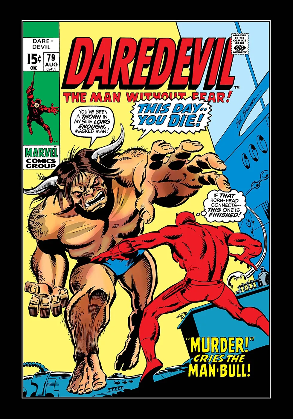 Cover of Daredevil #79