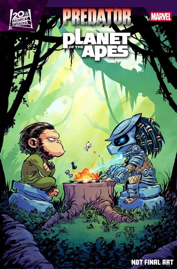 Cover of Predator vs. The Planet of the Apes #1