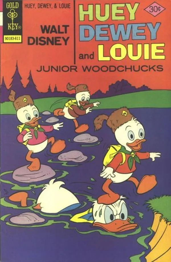 Cover of Walt Disney Huey, Dewey and Louie Junior Woodchucks #41