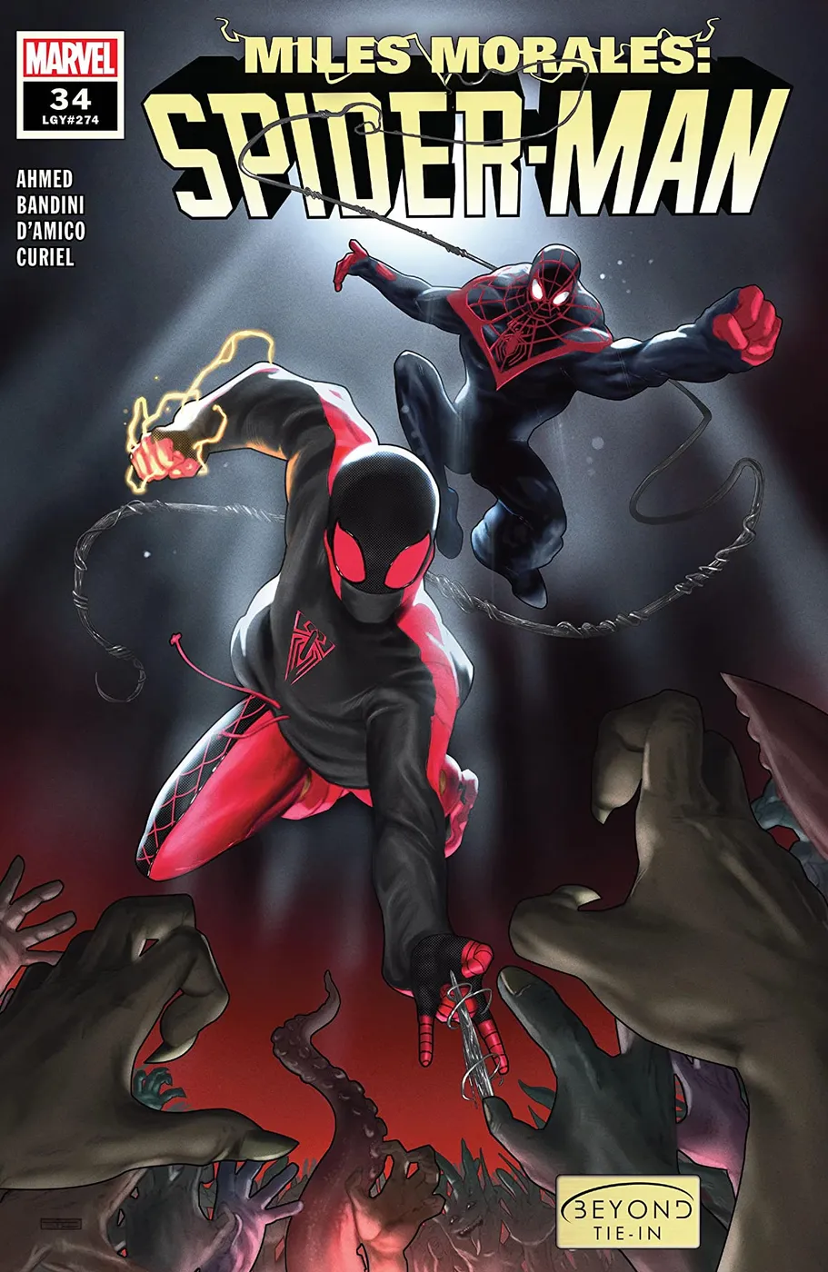 Cover of Miles Morales: Spider-Man #34 (274)