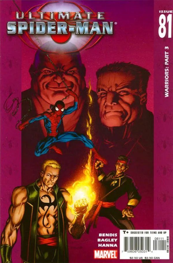Cover of Ultimate Spider-Man #81