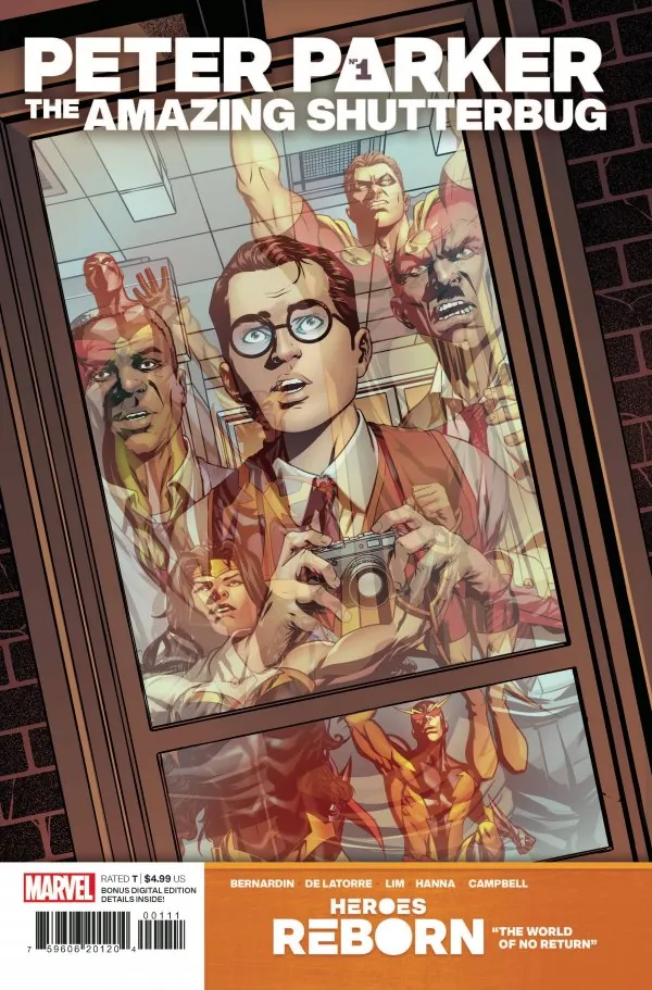 Cover of Heroes Reborn: Peter Parker, the Amazing Shutterbug #1