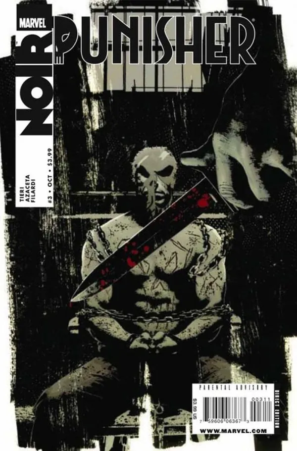 Cover of Punisher Noir #3