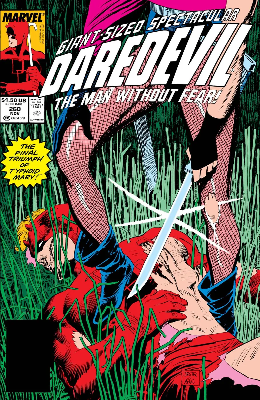 Cover of Daredevil #260