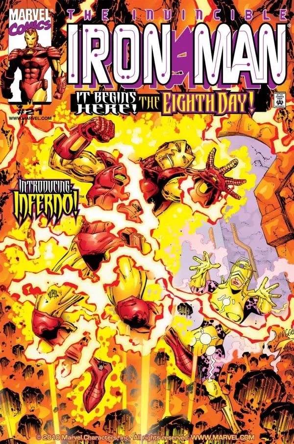Cover of Iron Man #21