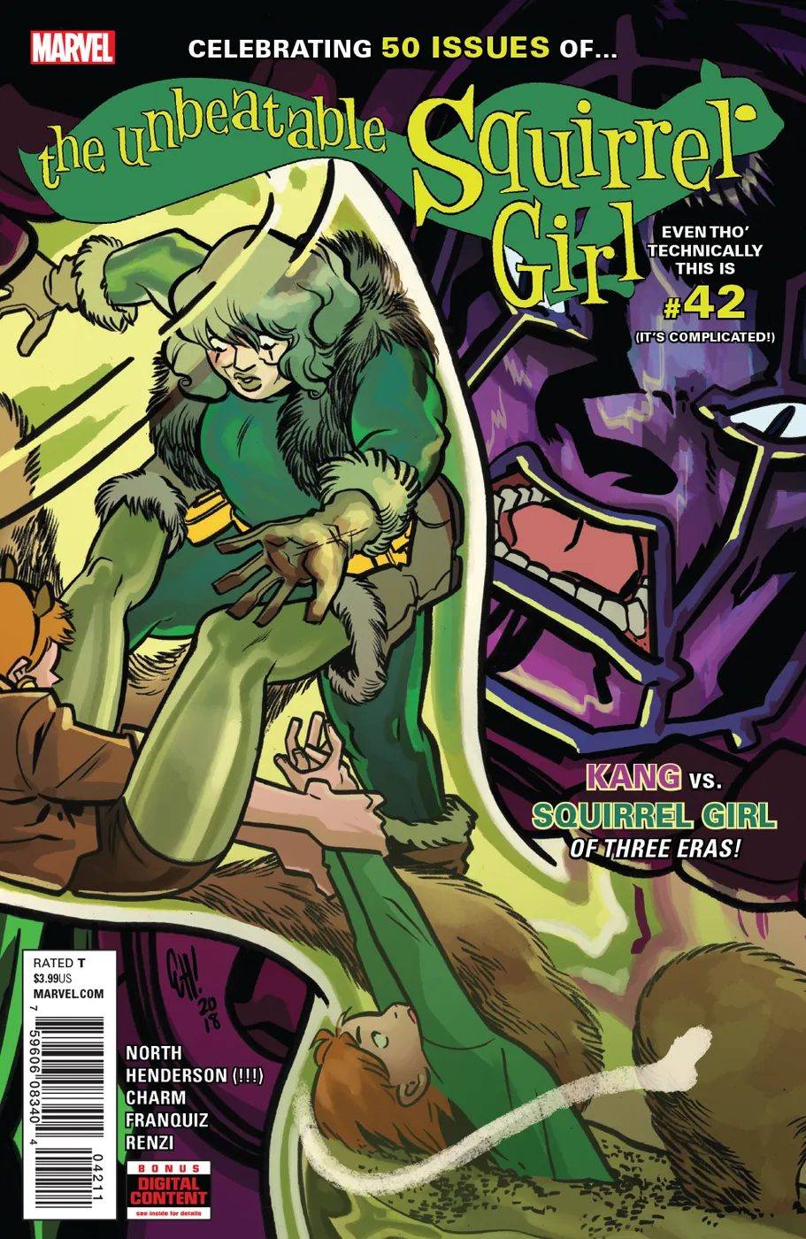 Cover of The Unbeatable Squirrel Girl #42