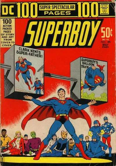 Cover of Superboy #185