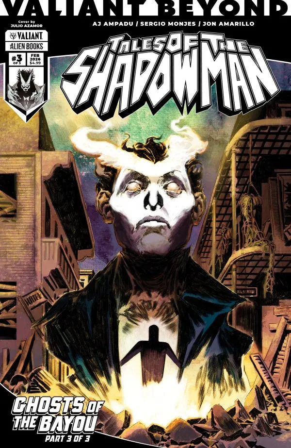 Cover of Valiant Beyond: Tales of the Shadowman - Ghosts of the Bayou #3
