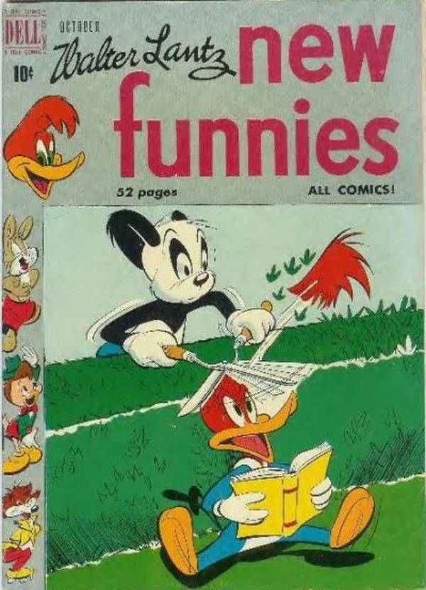 Cover of Walter Lantz New Funnies #164