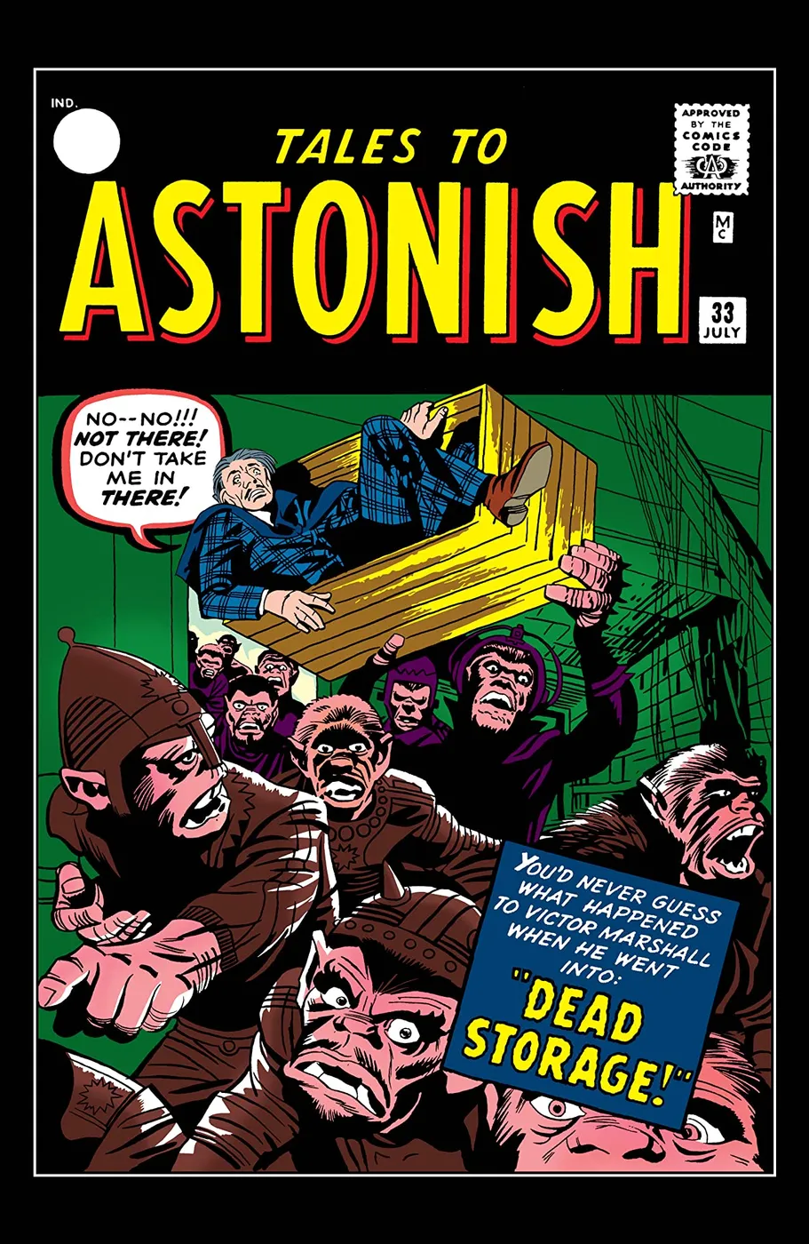 Cover of Tales to Astonish #33