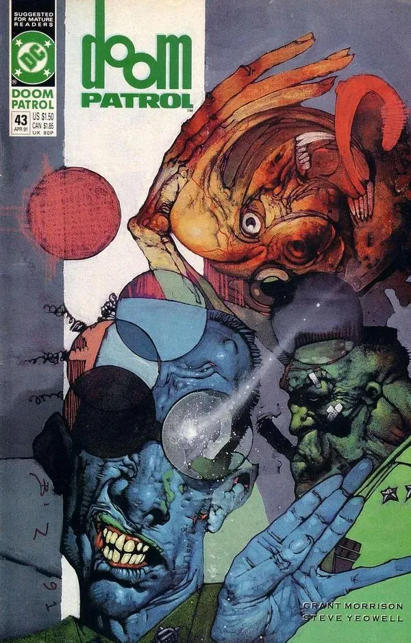 Cover of Doom Patrol #43