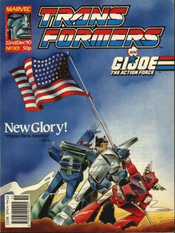 Cover of The Transformers #1