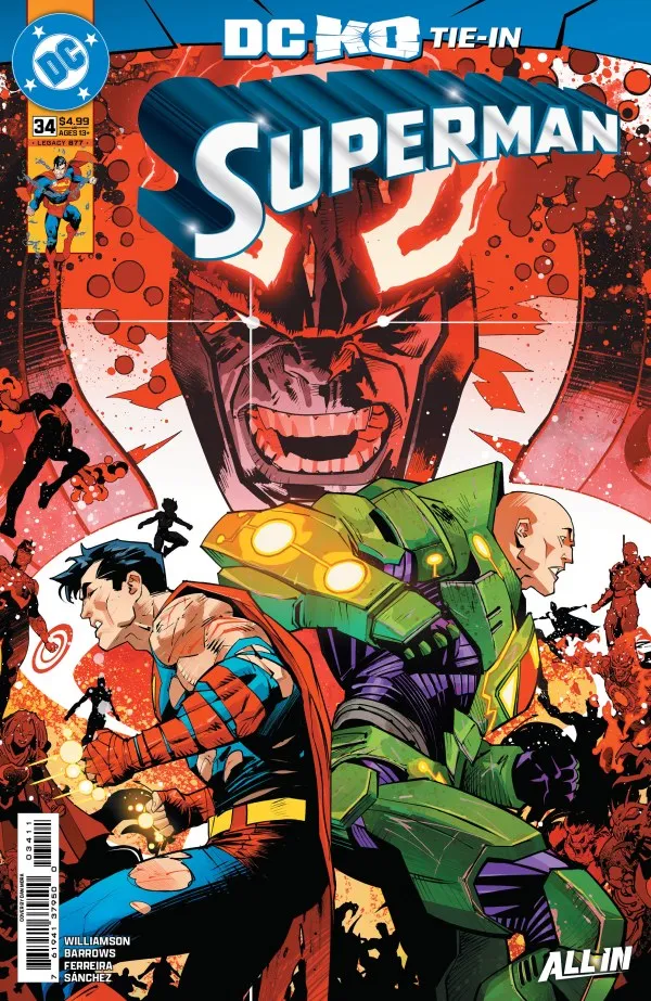 Cover of Superman #34 (877)