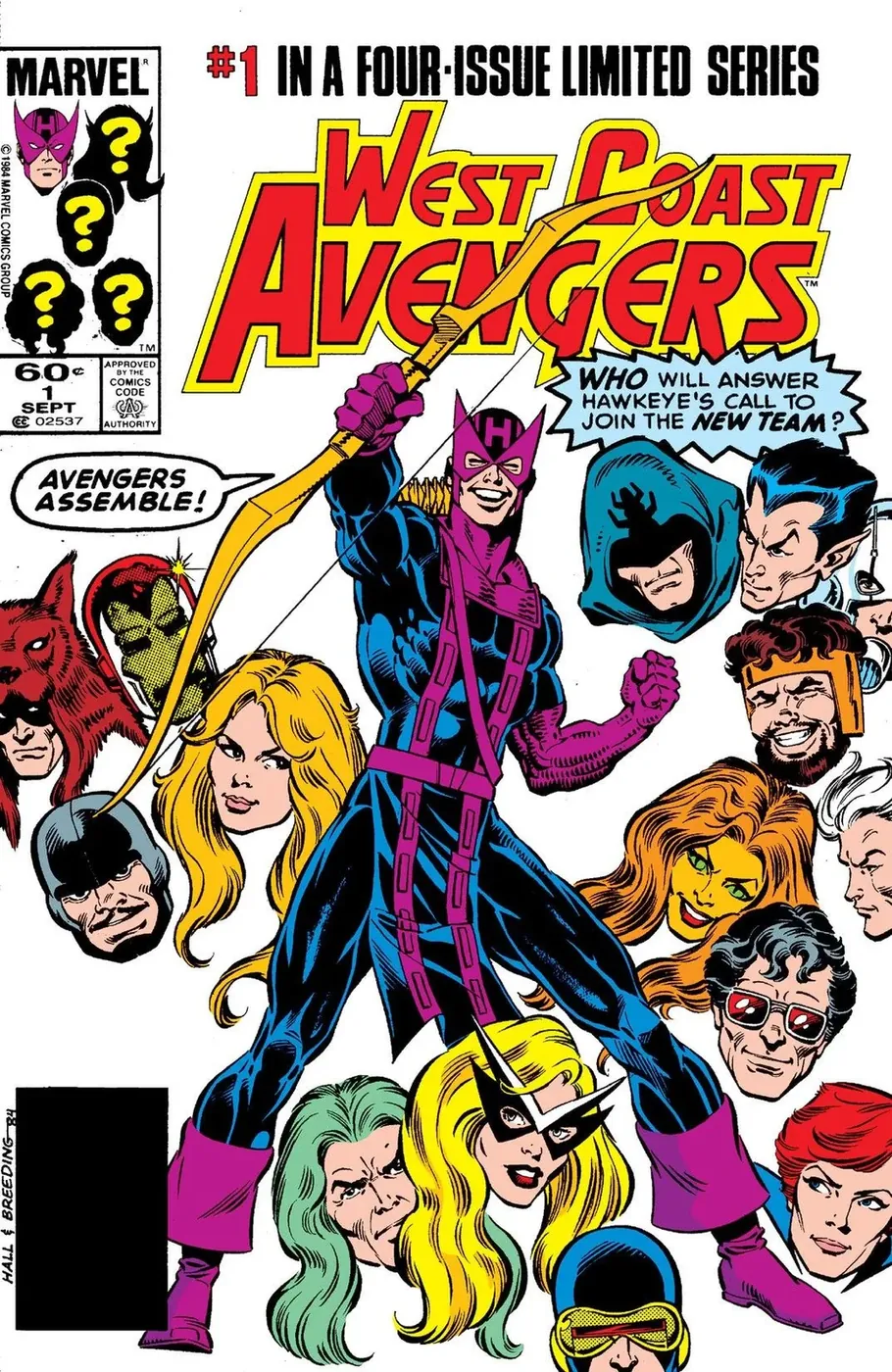 Cover of West Coast Avengers #1