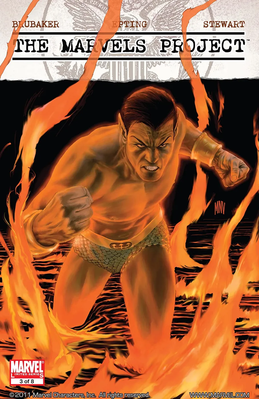 Cover of The Marvels Project #3