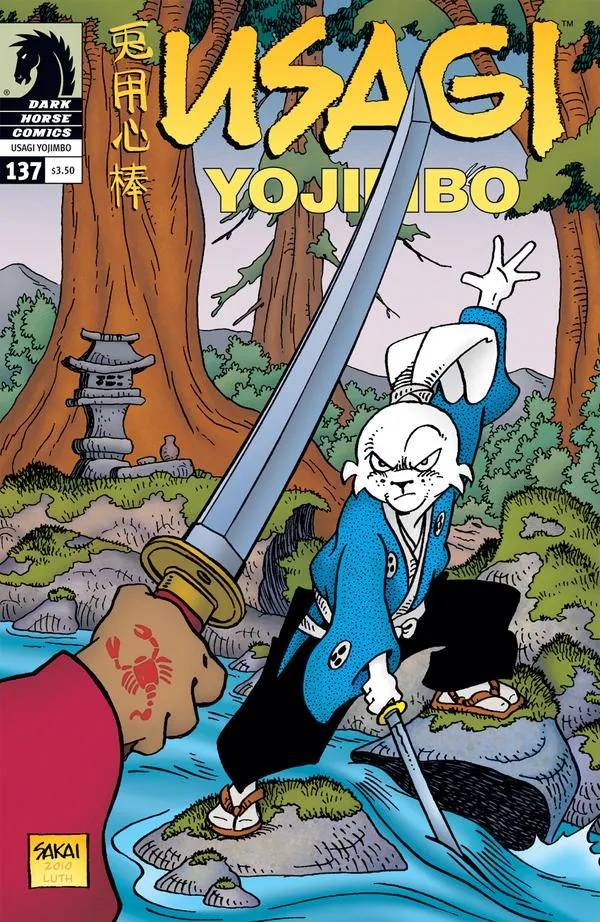 Cover of Usagi Yojimbo #137