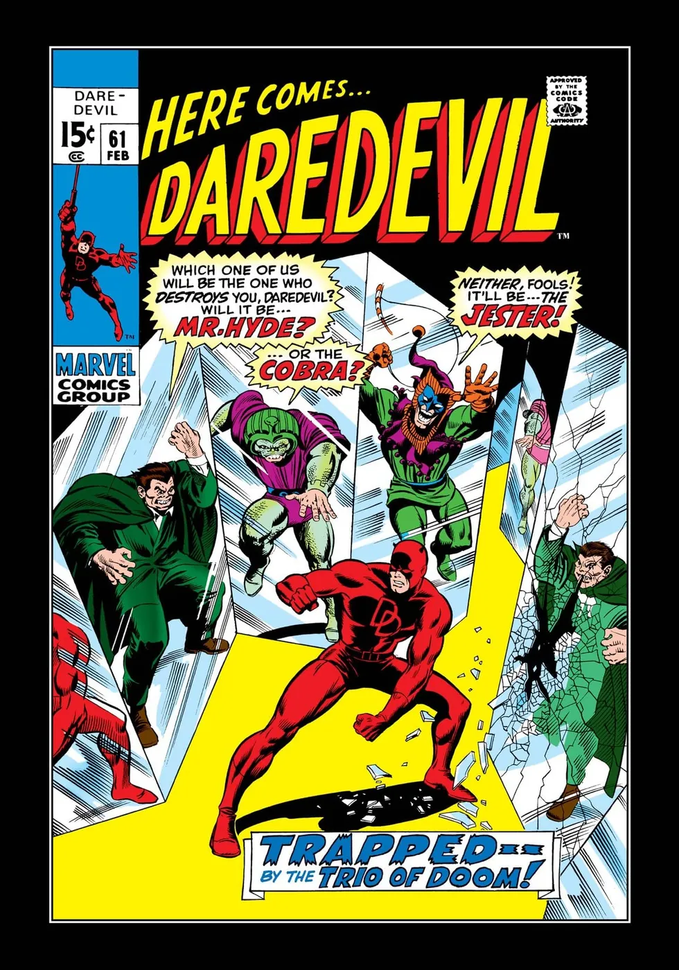 Cover of Daredevil #61