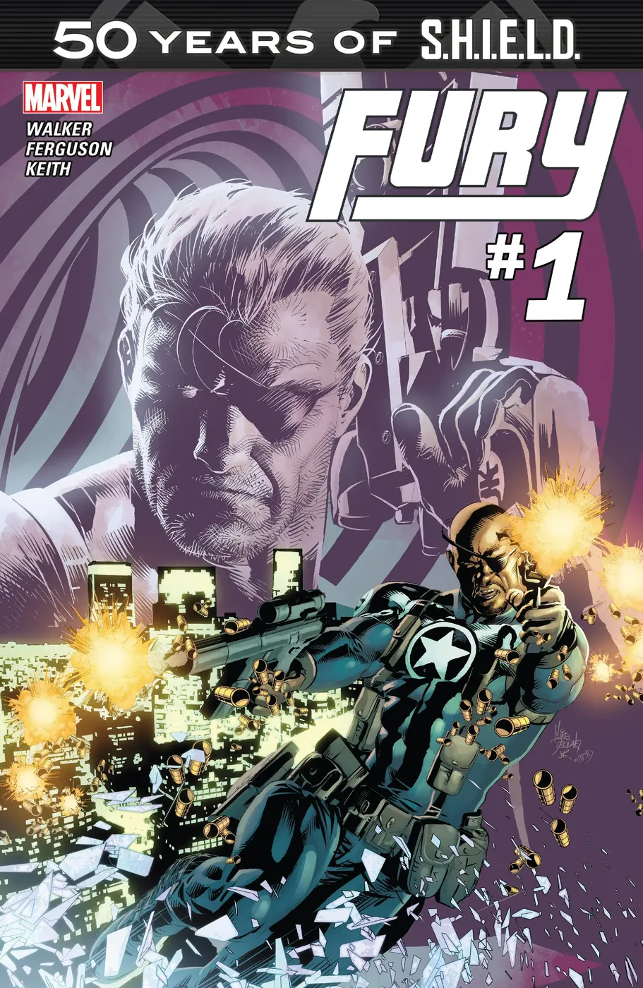 Cover of Fury: S.H.I.E.L.D. 50th Anniversary #1